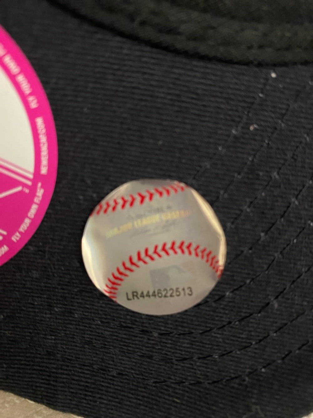Yankees Victoria’s Secret PINK Sequin Cap Baller Hat 🧢 New York - Picture 10 of 11